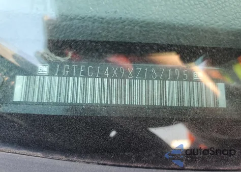 2008 GMC Sierra C1500 из США, поврежденный, VIN 1GTEC14X98Z137195